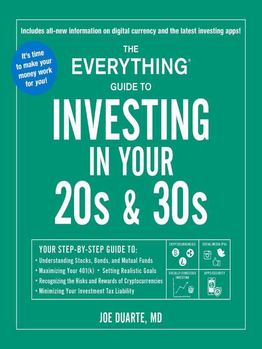 Title details for The Everything Guide to Investing in Your 20s & 30s by Joe Duarte - Wait list